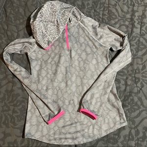Like New Girls Nike Half Zip Hoodie